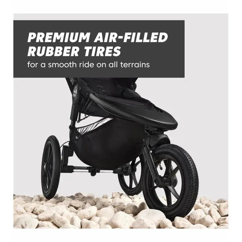 Baby Jogger - Summit X3 Jogging Single Stroller, Midnight Black - Image 3