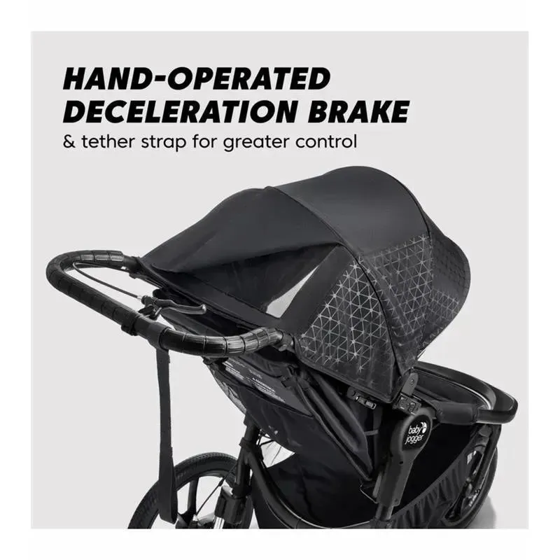 Baby Jogger - Summit X3 Jogging Single Stroller, Midnight Black - Image 5