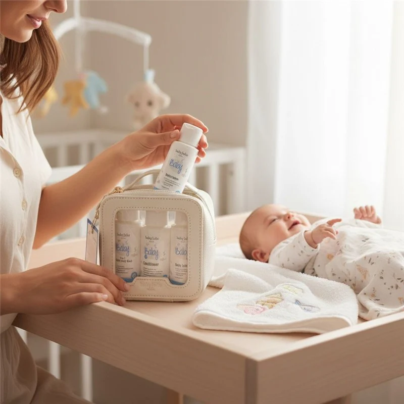 Baby Jolie Travel Kit (2 in 1 Hair And Body Wash, Body Lotion, Conditioner) - Image 2