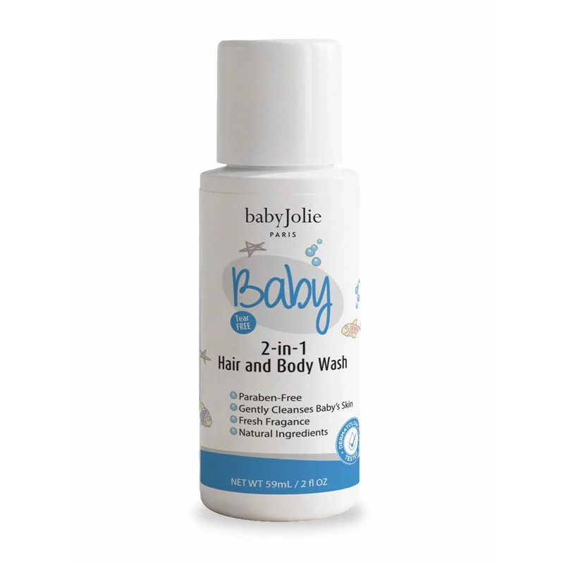Baby Jolie Travel Kit (2 in 1 Hair And Body Wash, Body Lotion, Conditioner) - Image 4