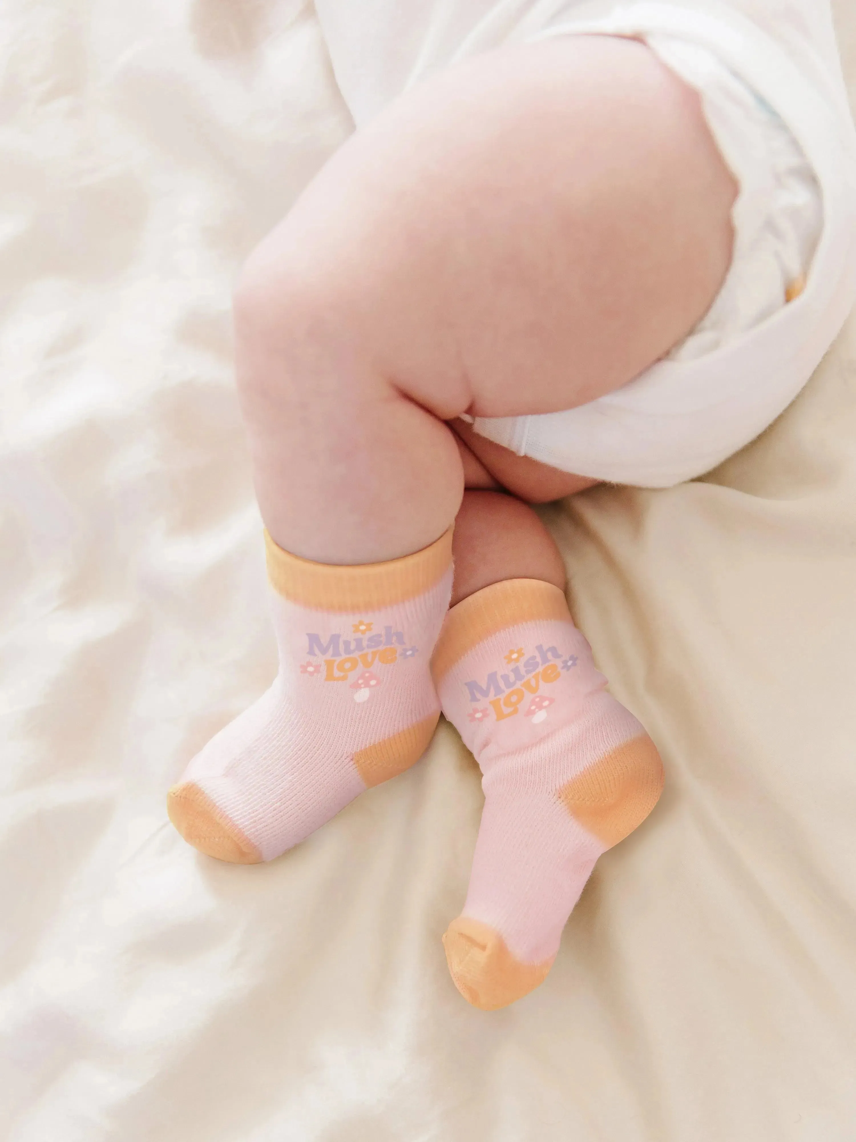 Baby Socks Trio - Mushy Love - Image 3