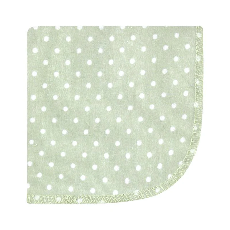 Baby Vision 10Pk Flannel Washcloth, Purple Dainty Floral - Image 5