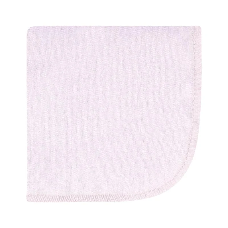 Baby Vision 10Pk Flannel Washcloth, Purple Dainty Floral - Image 6