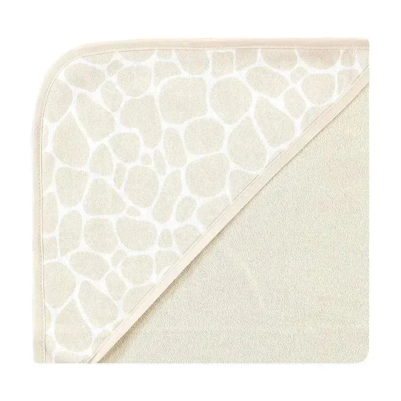 Baby Vision - 3Pk Hudson Baby Cotton Rich Hooded Towels, Vintage Safari - Image 2
