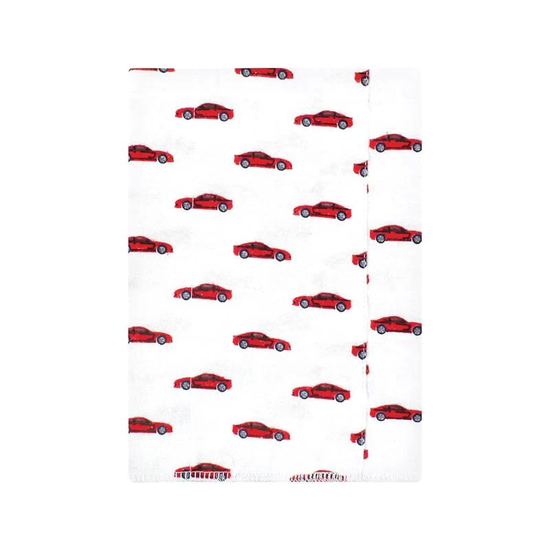 Baby Vision - 4Pk Flannel Burp Cloth, Going Places - Image 3