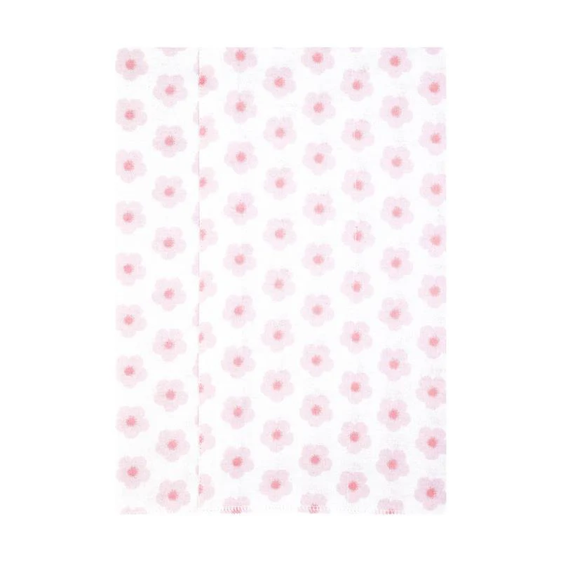 Baby Vision 4Pk Flannel Burp Cloths Happy Strawberries - Image 6