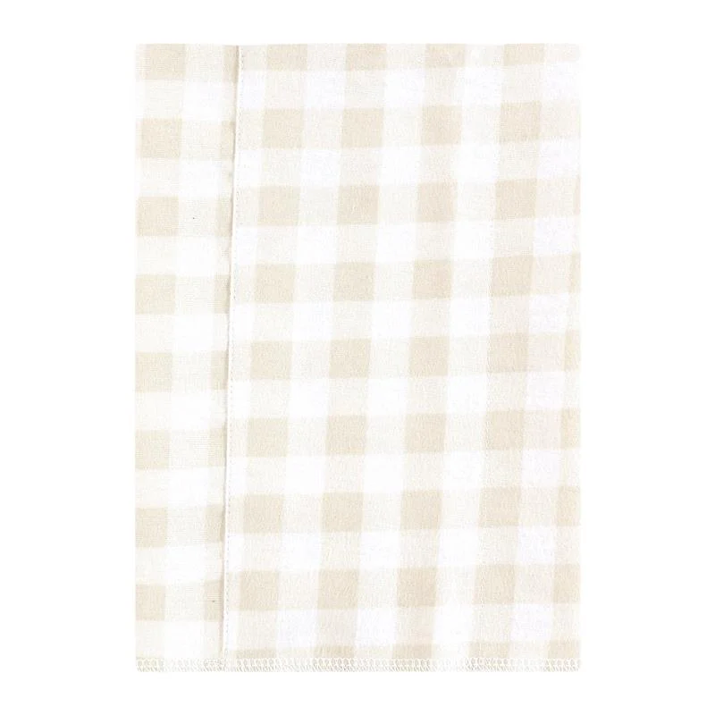 Baby Vision - 4Pk Hudson Baby Unisex Baby Cotton Flannel Burp Cloths Neutral Safari - Image 5