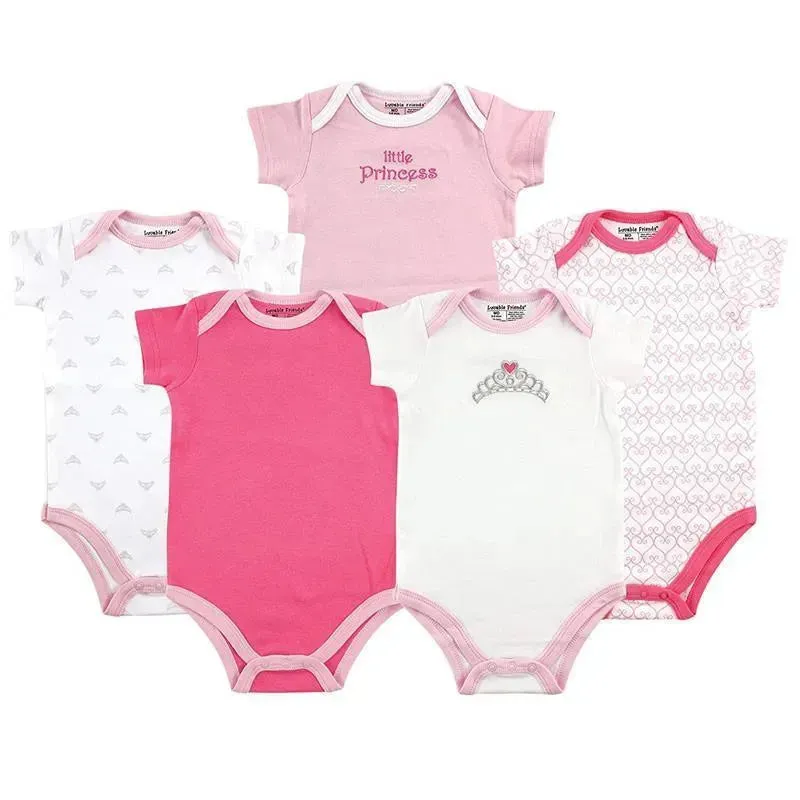 Baby Vision 5Pk Bodysuit - Tiara