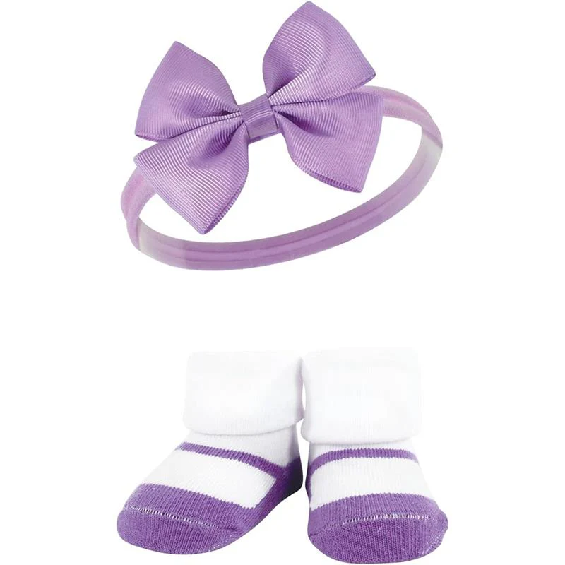 Baby Vision 6Pk Headband And Sock Set, Rainbow - Image 2