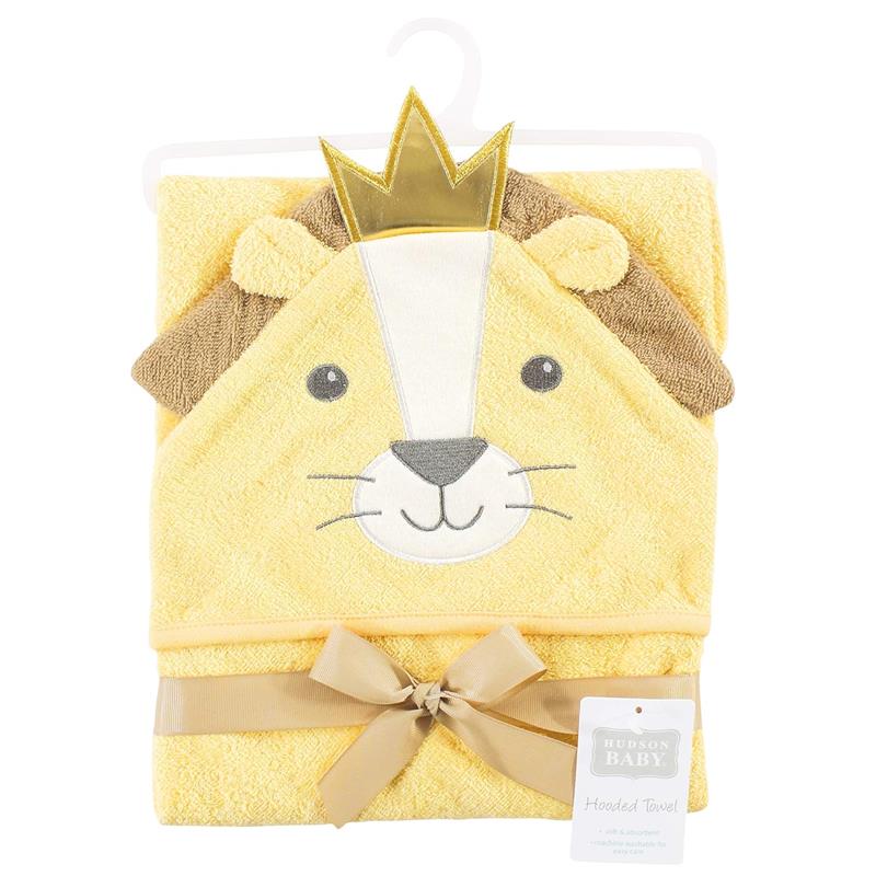 Baby Vision Animal Hooded Towel, King Lion - Image 2