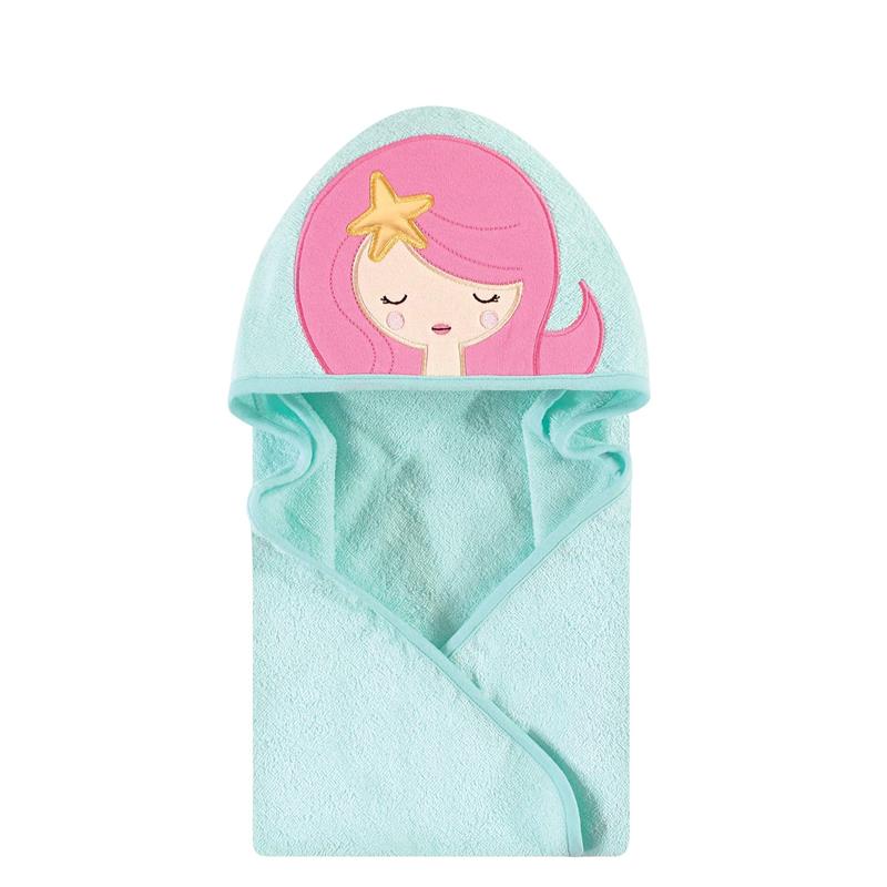 Baby Vision Animal Hooded Towel, Mermaid