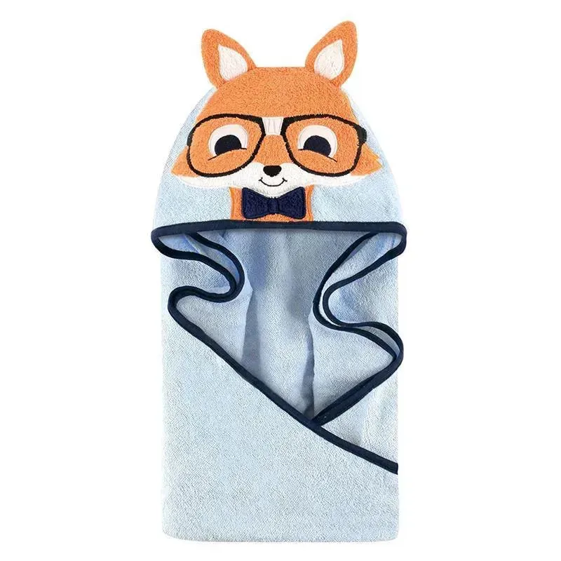 Baby Vision Animal Hooded Towel, Nerdy Fox
