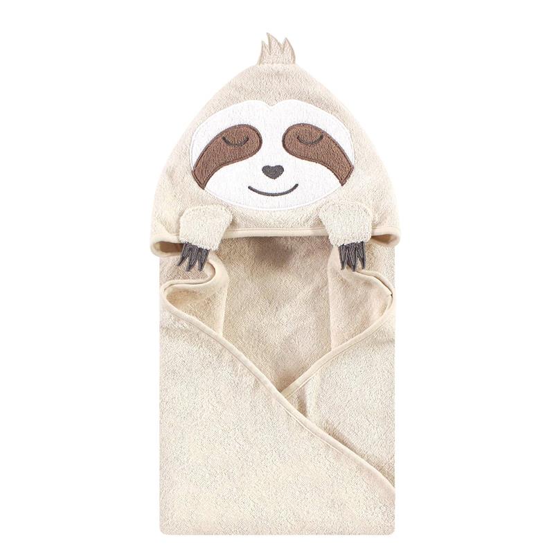 Baby Vision Animal Hooded Towel, Sloth