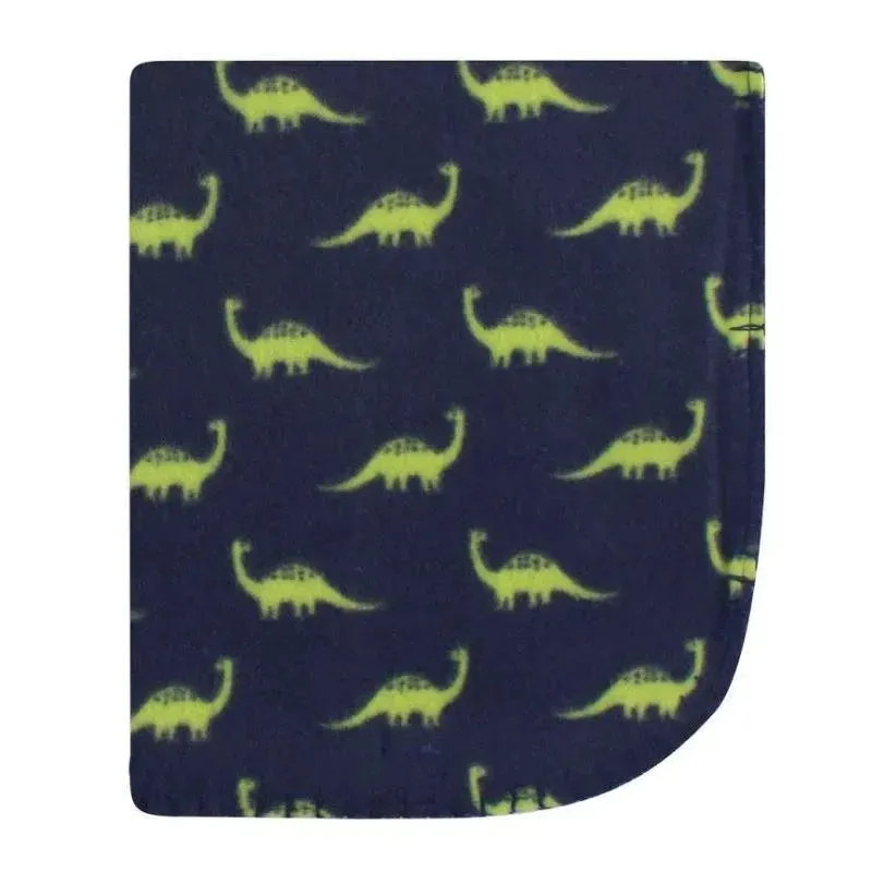 Baby Vision - Hudson Baby Infant Boy Fleece Blankets, Dinosaurs - Image 2