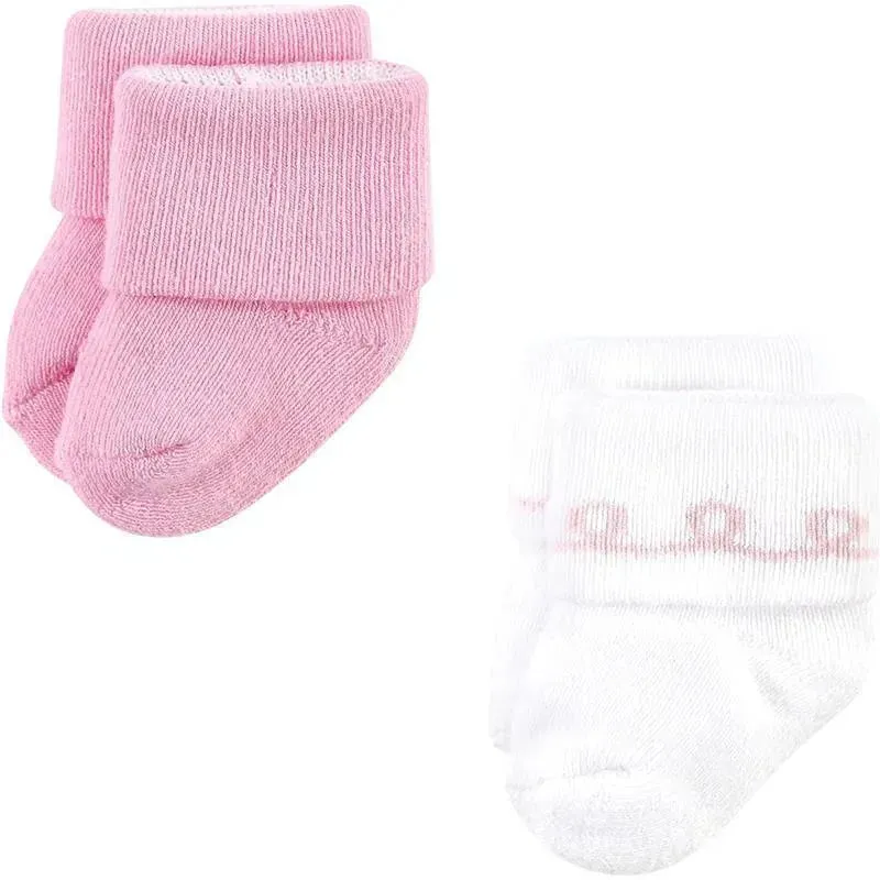 Baby Vision - Little Treasure Baby Girls' Newborn Socks, Ballerina, 6-12M, 8Pk - Image 2