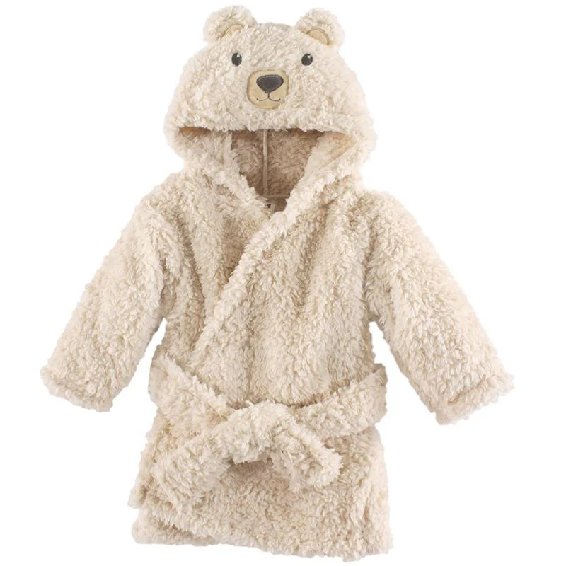 Baby Vision Plush Robe With Toy Cozy Bear - Image 3