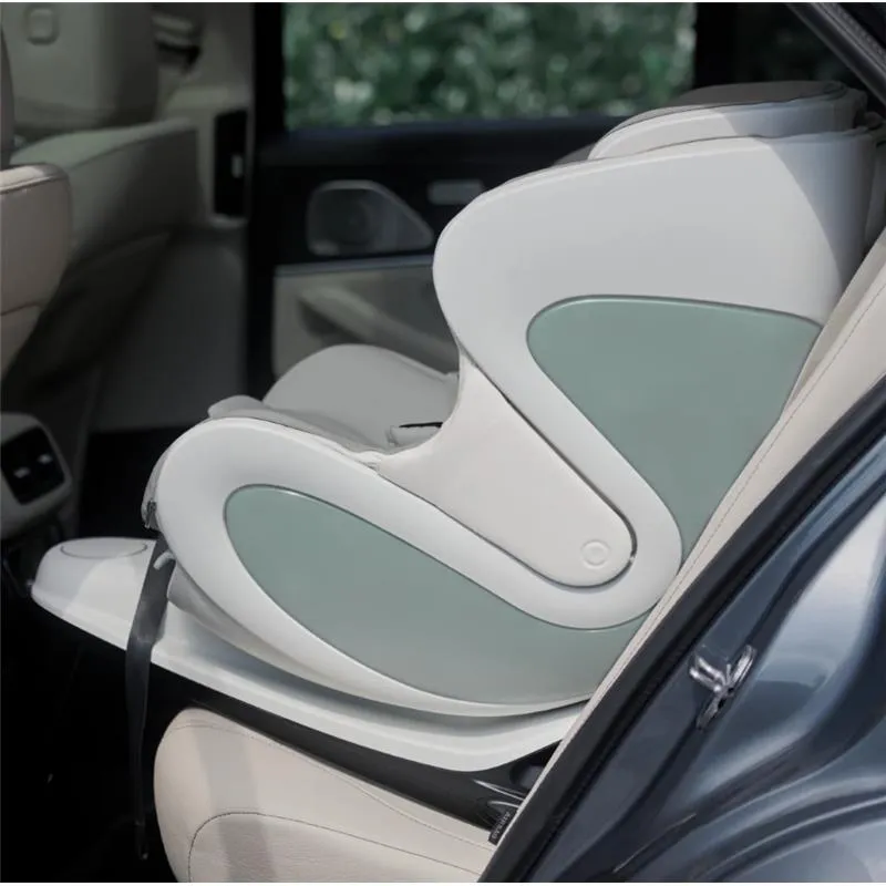 Babyark - G01 Smart Convertible Car Seat, Eggshell Base / Moonlight Seat - Image 8