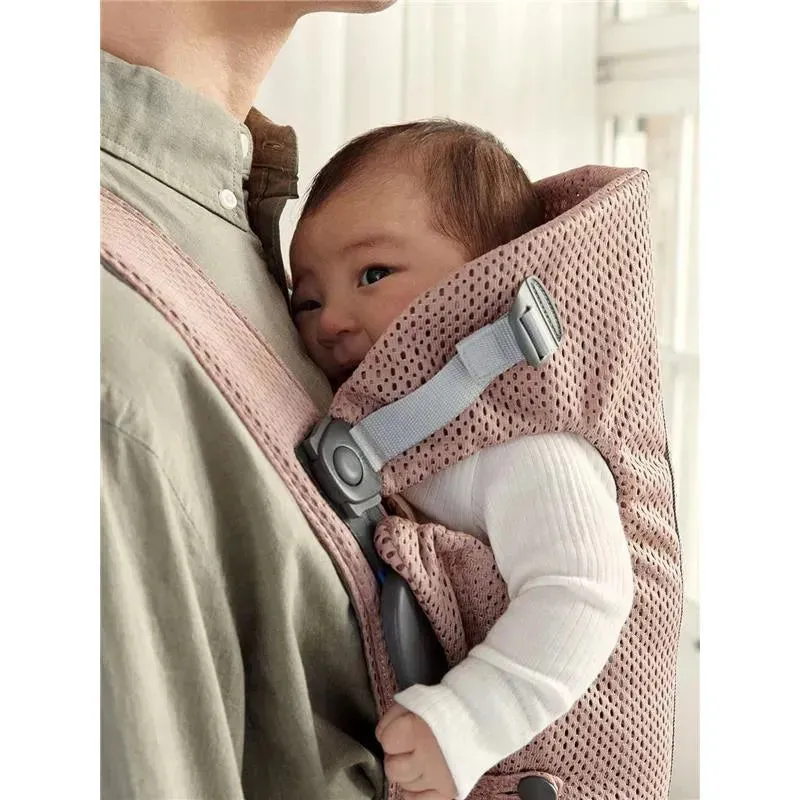 Babybjorn - Baby Carrier Mini 3D Mesh, Dusty Pink - Image 3