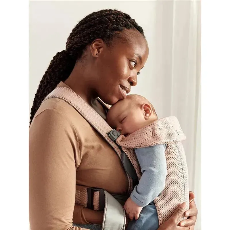 Babybjorn - Baby Carrier Mini 3D Mesh, Dusty Pink - Image 5
