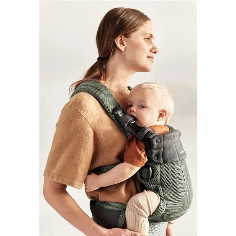 BabyBjorn - Baby Carrier Harmony 3D Mesh, Dark Green - Image 3