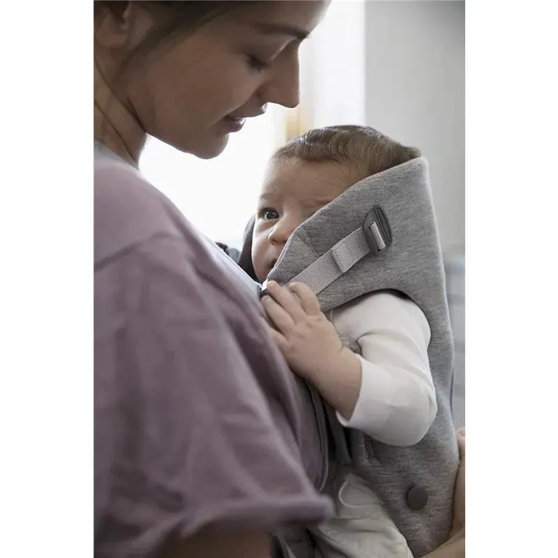 Babybjorn - Baby Carrier Mini 3D Jersey, Light Gray - Image 4