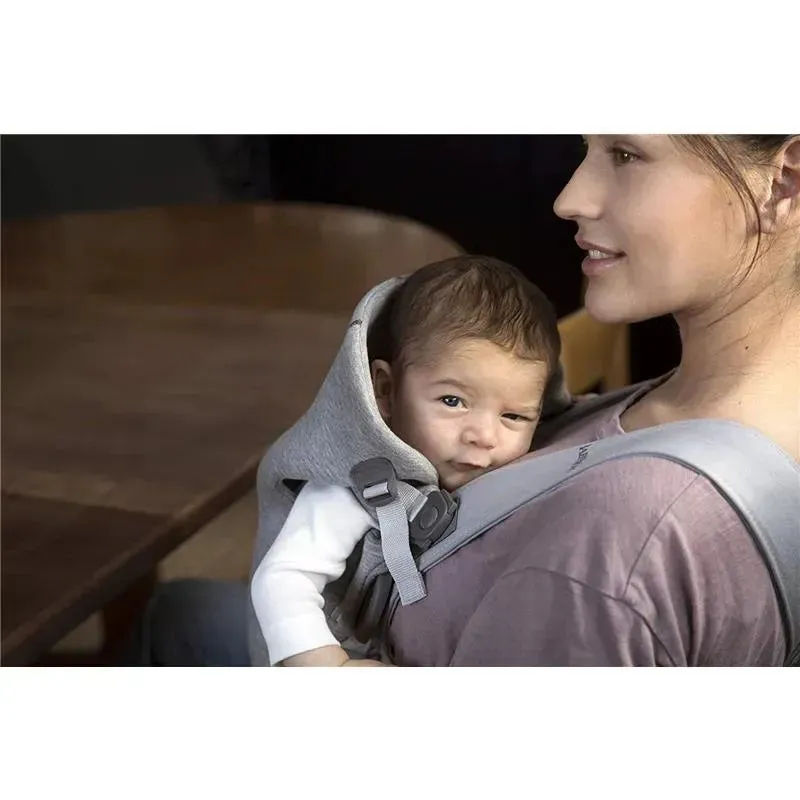 Babybjorn - Baby Carrier Mini 3D Jersey, Light Gray - Image 8