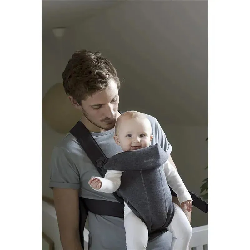 BabyBjorn - Baby Carrier Mini 3D Jersey, Dark Gray - Image 3