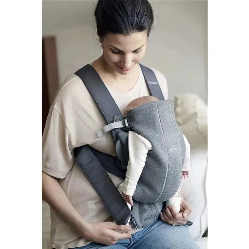 BabyBjorn - Baby Carrier Mini 3D Jersey, Dark Gray - Image 4