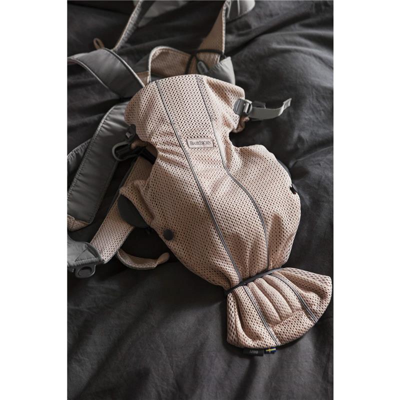 BabyBjörn - Baby Carrier Mini, 3D Mesh, Pearly Pink - Image 2