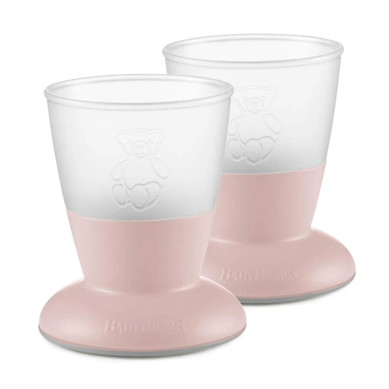 Babybjorn - Baby Cup, 2-Pack, Powder Pink