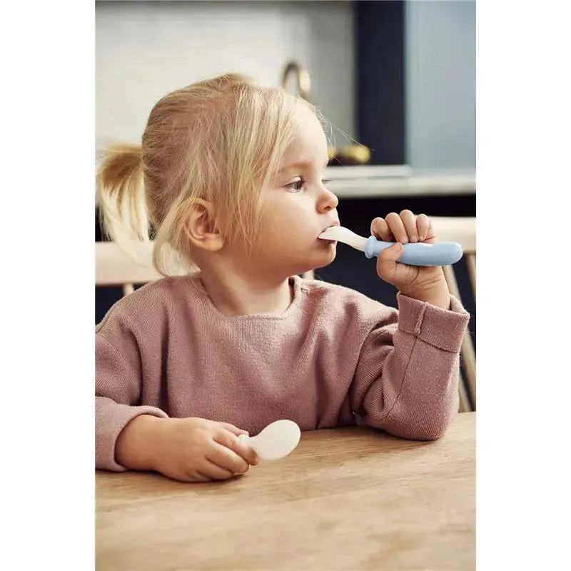 BabyBjorn - Baby Feeding Set, 4 pcs Powder Pink - Image 4