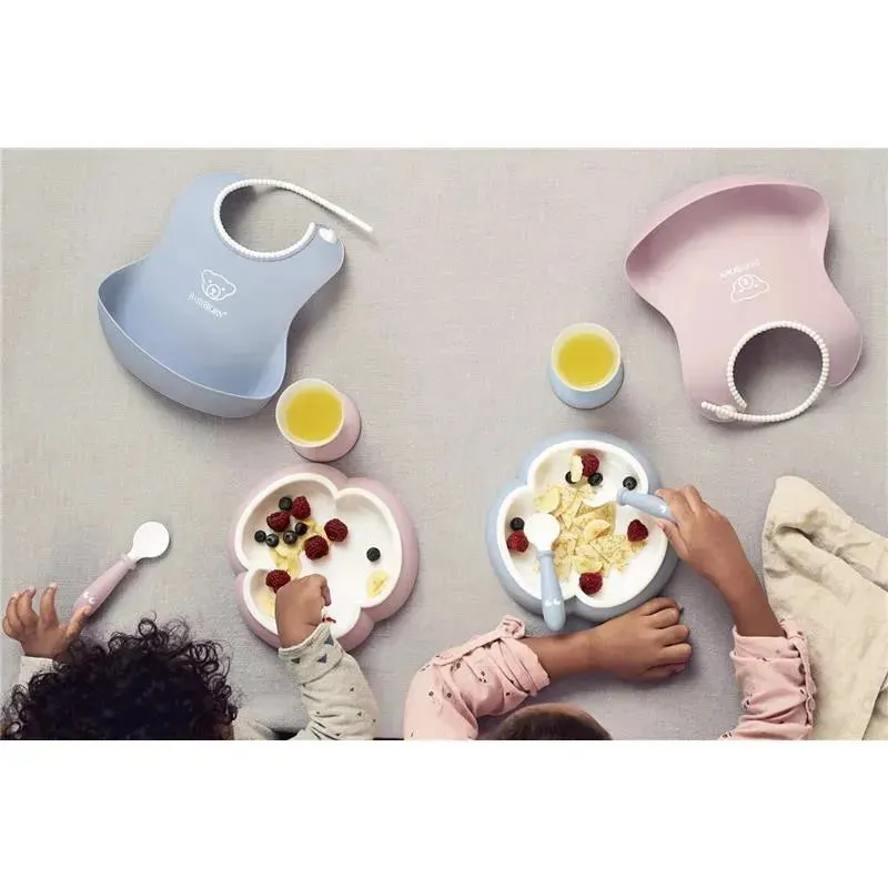 BabyBjorn - Baby Spoon and Fork, 4 pcs Powder Blue - Image 4