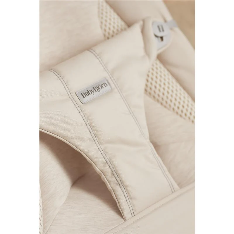 BabyBjörn - Bouncer Balance Soft, Light Beige, 2-in-1 Adjustable Baby Bouncer Seat - Image 8