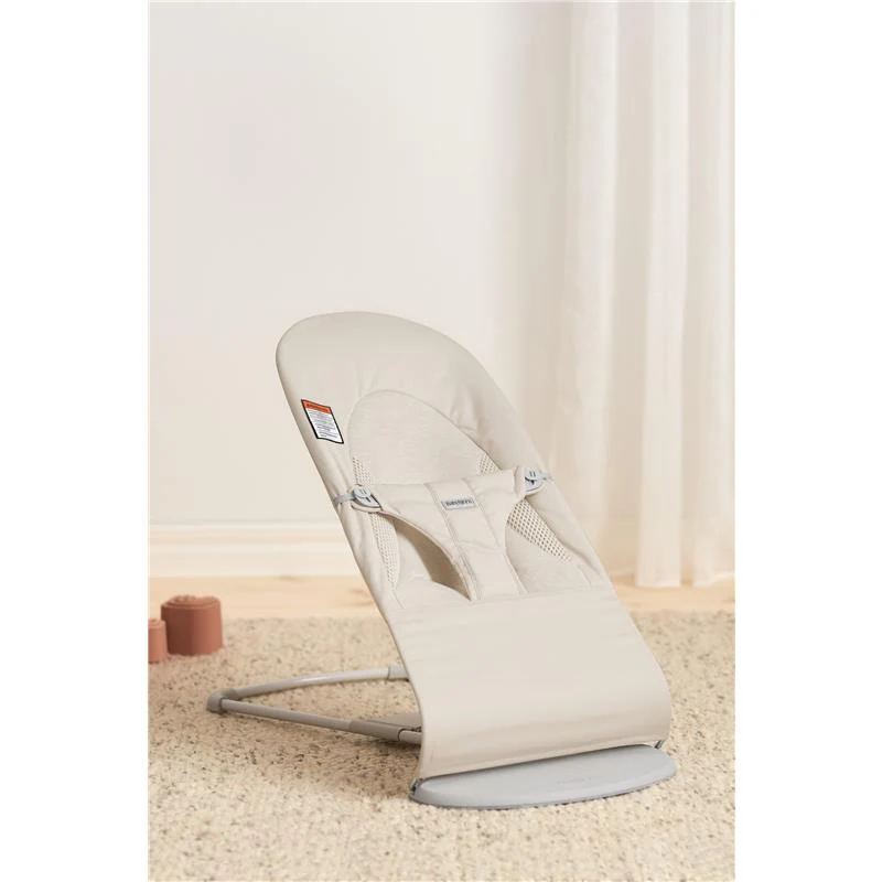 BabyBjörn - Bouncer Balance Soft, Light Beige, 2-in-1 Adjustable Baby Bouncer Seat - Image 9