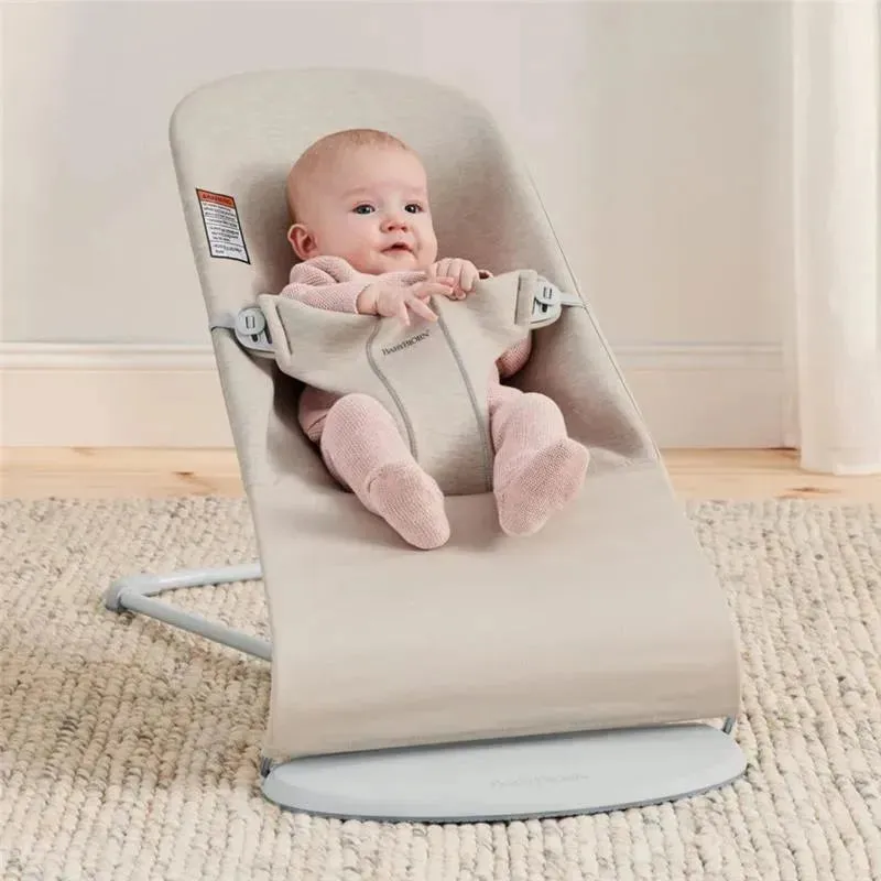 BabyBjorn - Bouncer Bliss 3D Jersey, Light Beige - Image 4