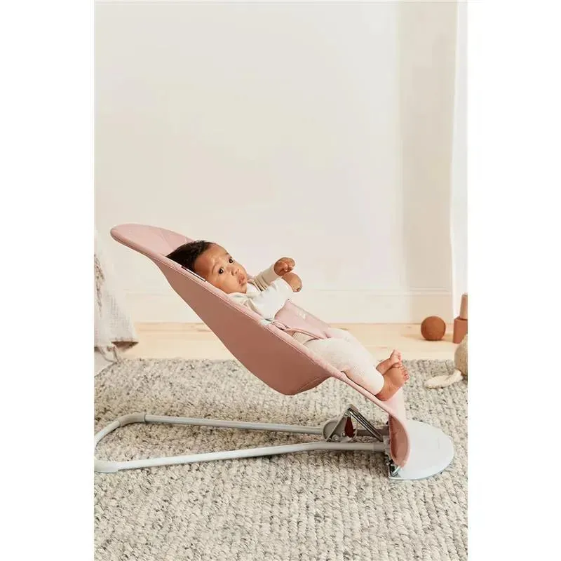 Babybjorn - Bouncer Bliss, Woven, Petal Quilt, Dusty Pink - Image 10