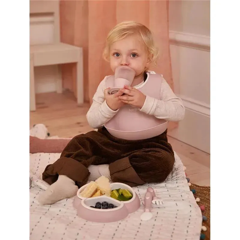BabyBjorn - 4Pk Mealtime Set, Powder Pink - Image 3