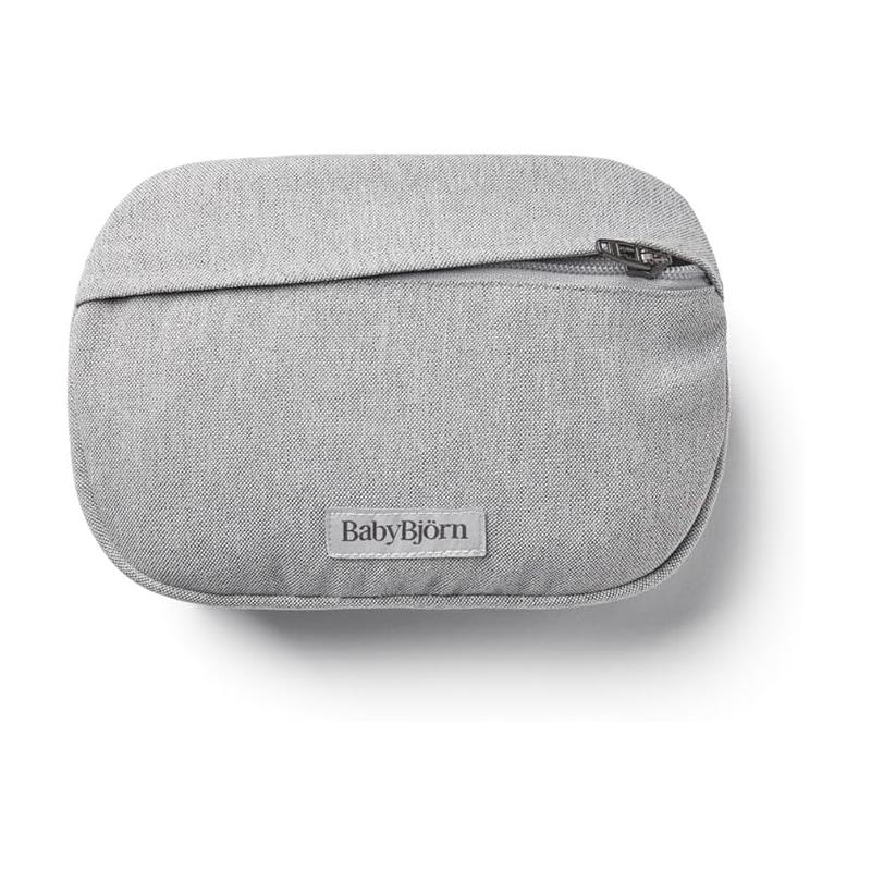 BabyBjörn - Pocket Pouch for Baby Carrier, Woven Mélange, Light Gray