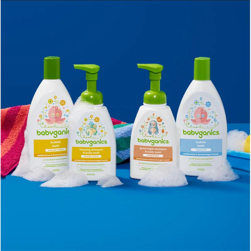 Babyganics - Bubble Bath Chamomile Verbena, 20 Oz - Image 5