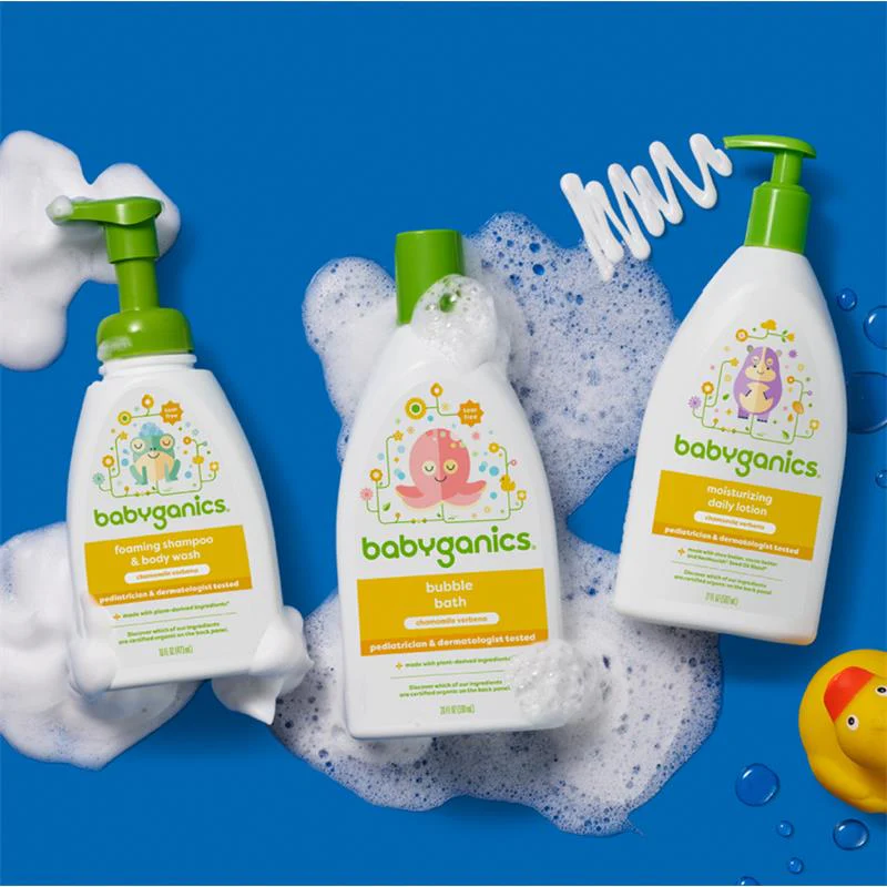 Babyganics - Moisturizing Daily Lotion Chamomile Verbena, 9 Oz - Image 6