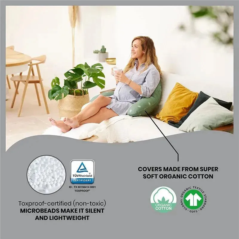Babymoov - B.Love 2-in-1 Pillow, Green - Image 4