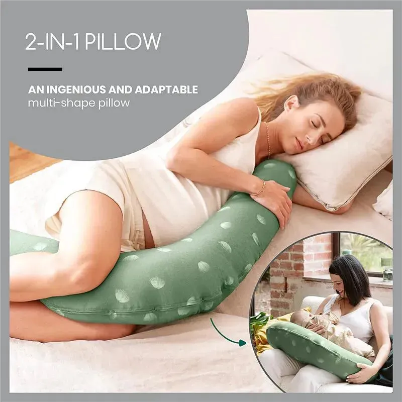 Babymoov - B.Love 2-in-1 Pillow, Green - Image 6