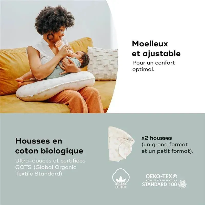 Babymoov - B.Love 2-in-1 Pillow - The Original Organic Pregnancy Pillow & Nursing Cushion - Image 5
