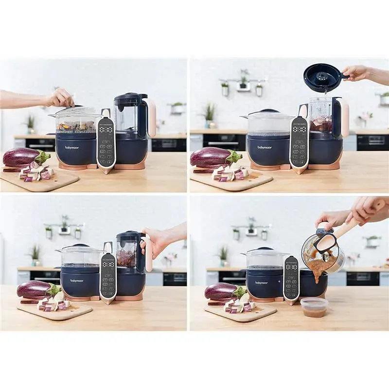 Babymoov Duo Meal Station XL | 6 in 1 Food Processor with Steamer, Multi-Speed Blender, Warmer, Defroster & Sterilizer - Image 3