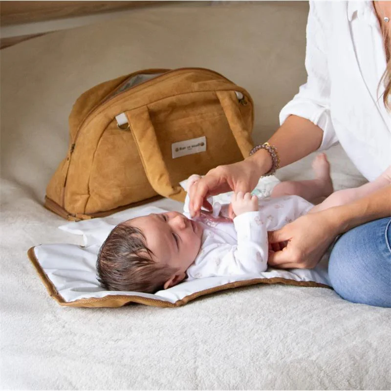 Bbluv - Doudoune Changing Bag, Camel - Image 3