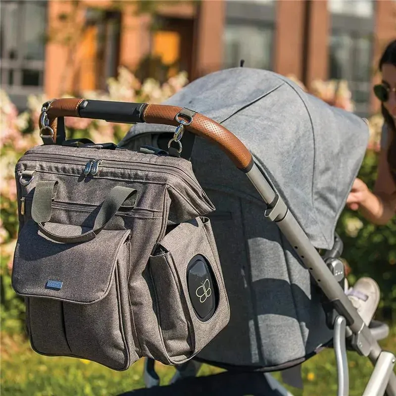 Bbluv - Metrö Complete Backpack Diaper Bag, Charcoal - Image 5