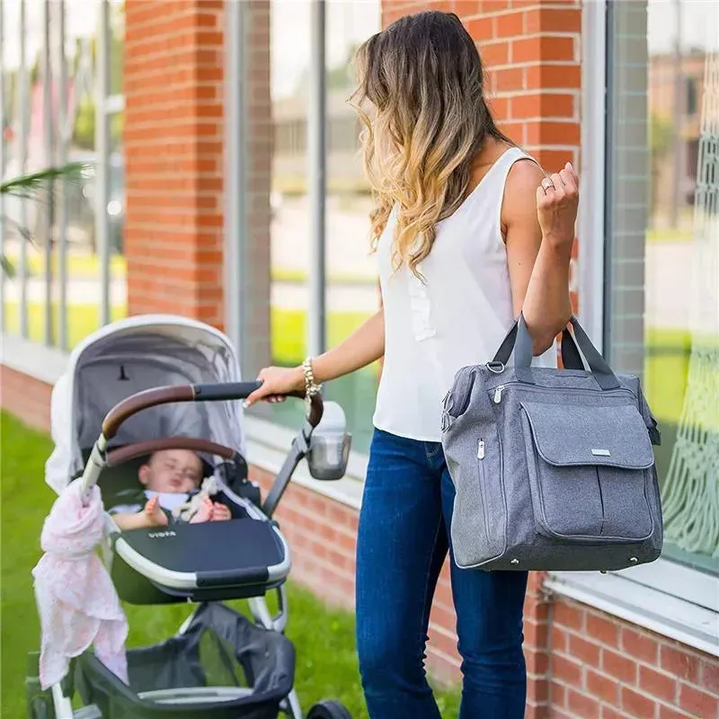 Bbluv - Metrö Complete Backpack Diaper Bag, Charcoal - Image 7