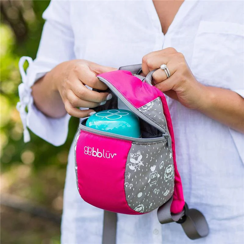 Bbluv - Päk (Pink) - Toddler Backpack With Rein - Image 3