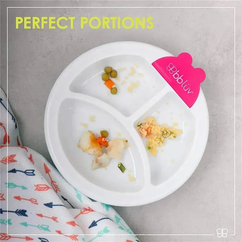 Bbluv - Platö Warm Feeding Plate, Pink - Image 3