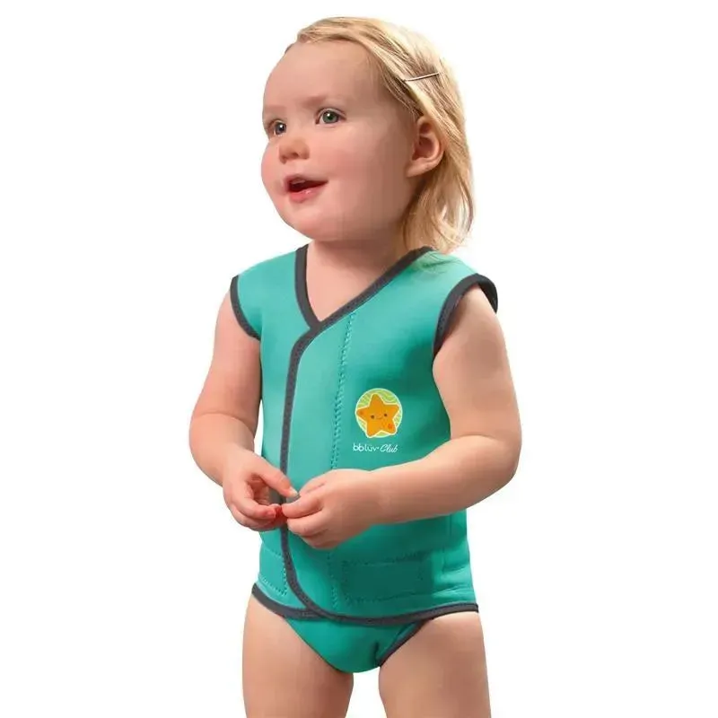 Bbluv Wrap Neoprene Baby Wetsuit - Aqua